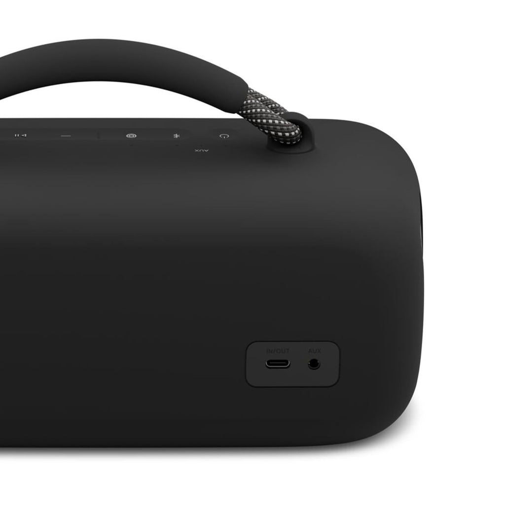 Black Portable Wireless Bluetooth Speaker O4185