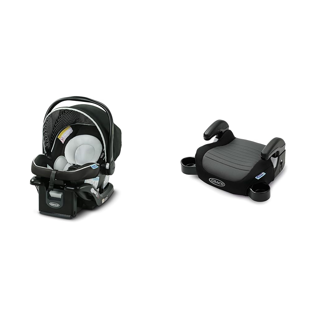 Infant Car Seat and Backless Booster Car Seat M61346