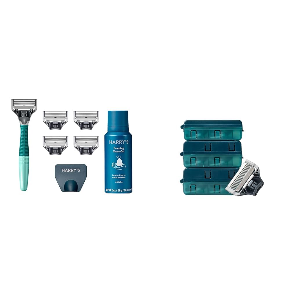 Razor Set with 5 Blade Refills and 10 Count Refills J433