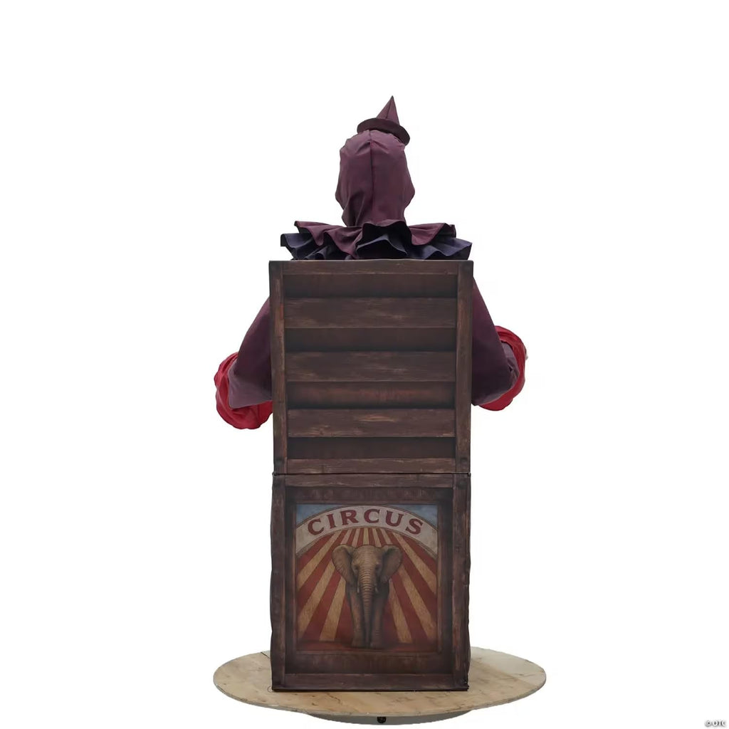 5 Ft. Skeleton Clown Halloween Decoration H535004