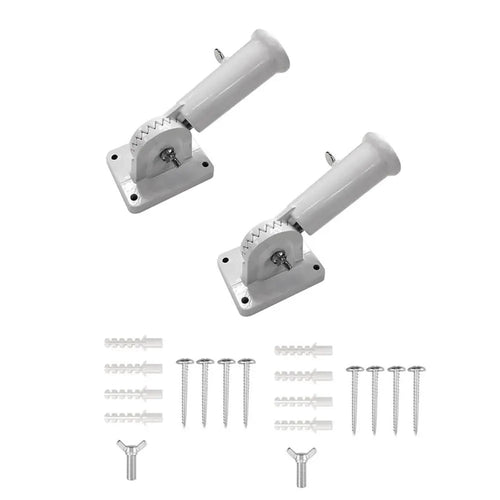 2 PCS Aluminum Adjustable Flag Pole D164