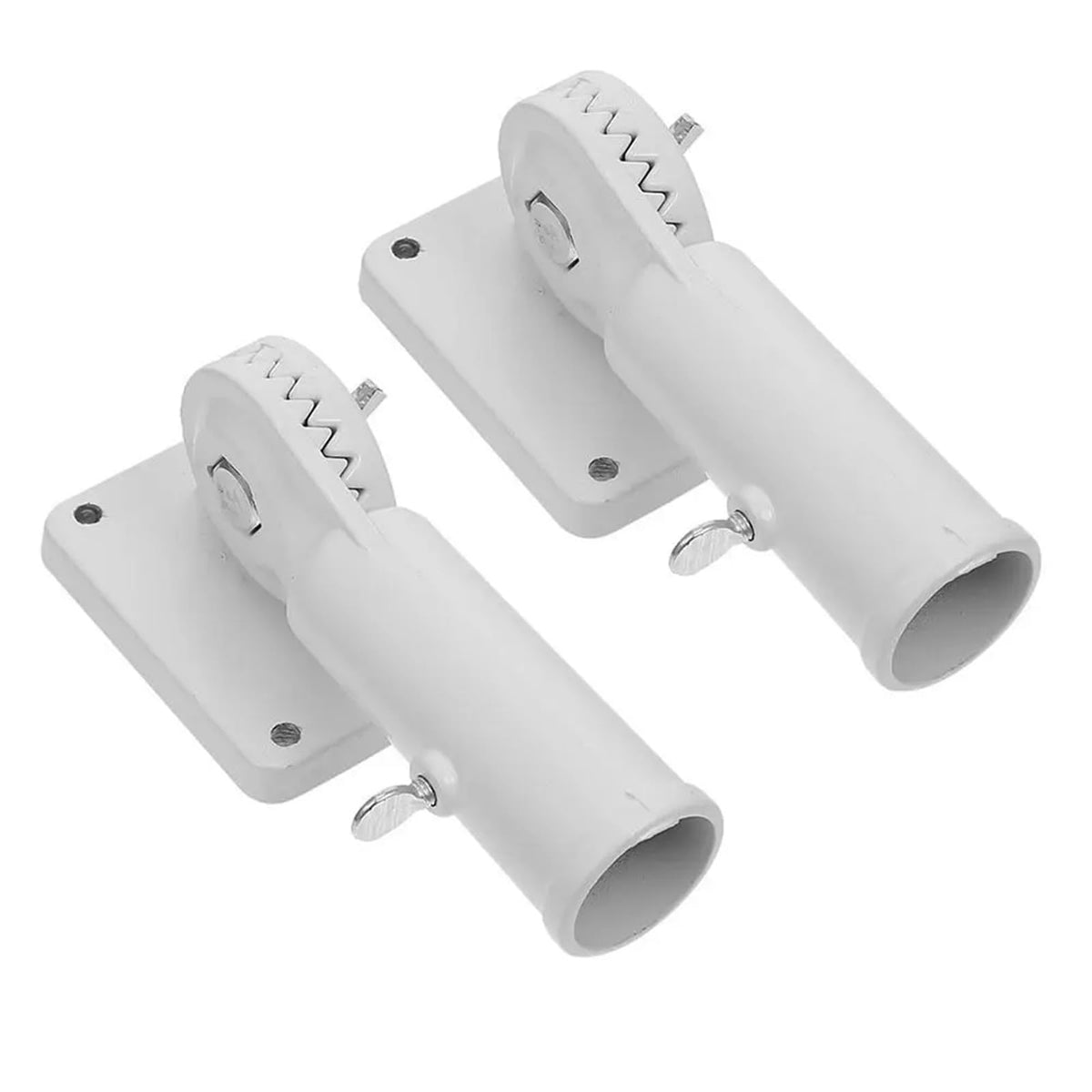 2 PCS Aluminum Adjustable Flag Pole D164
