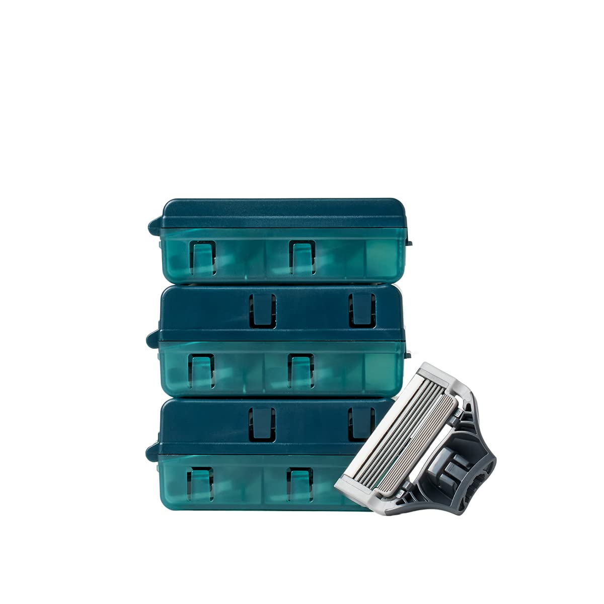 Razor Set with 5 Blade Refills and 10 Count Refills J433