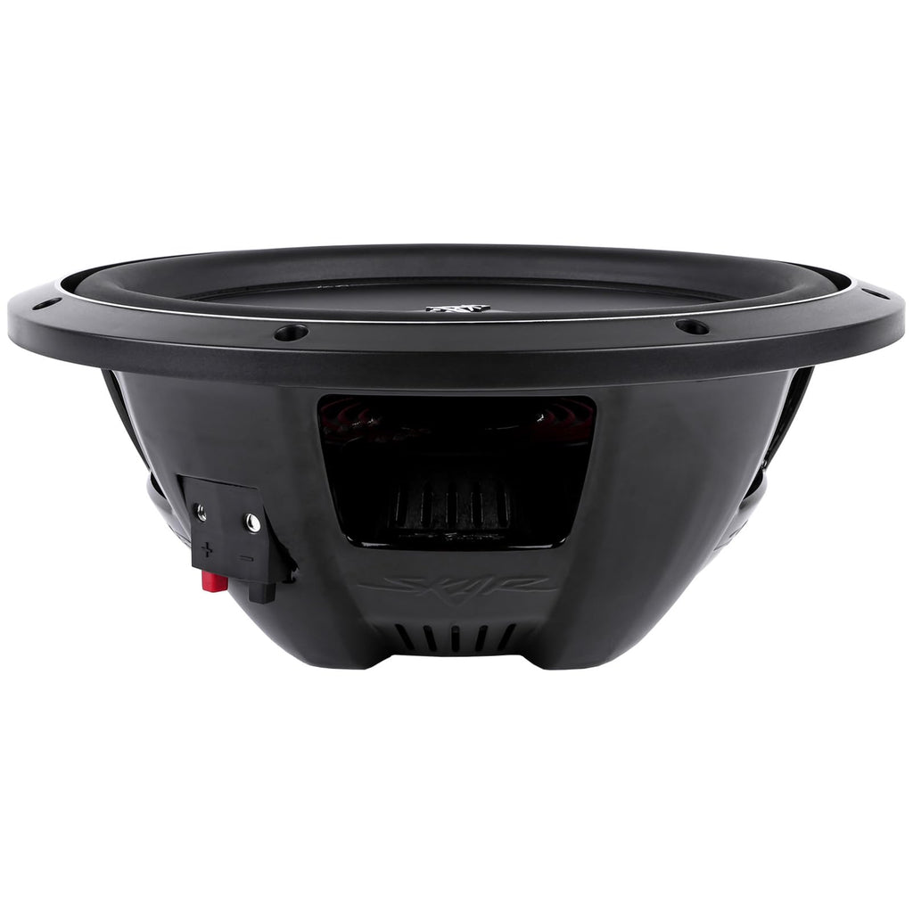 12" Dual 4 Ohm Shallow Mount Car Subwoofer T9089