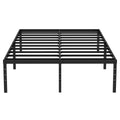 Queen Size Black Metal Platform Bed Frame Q232535