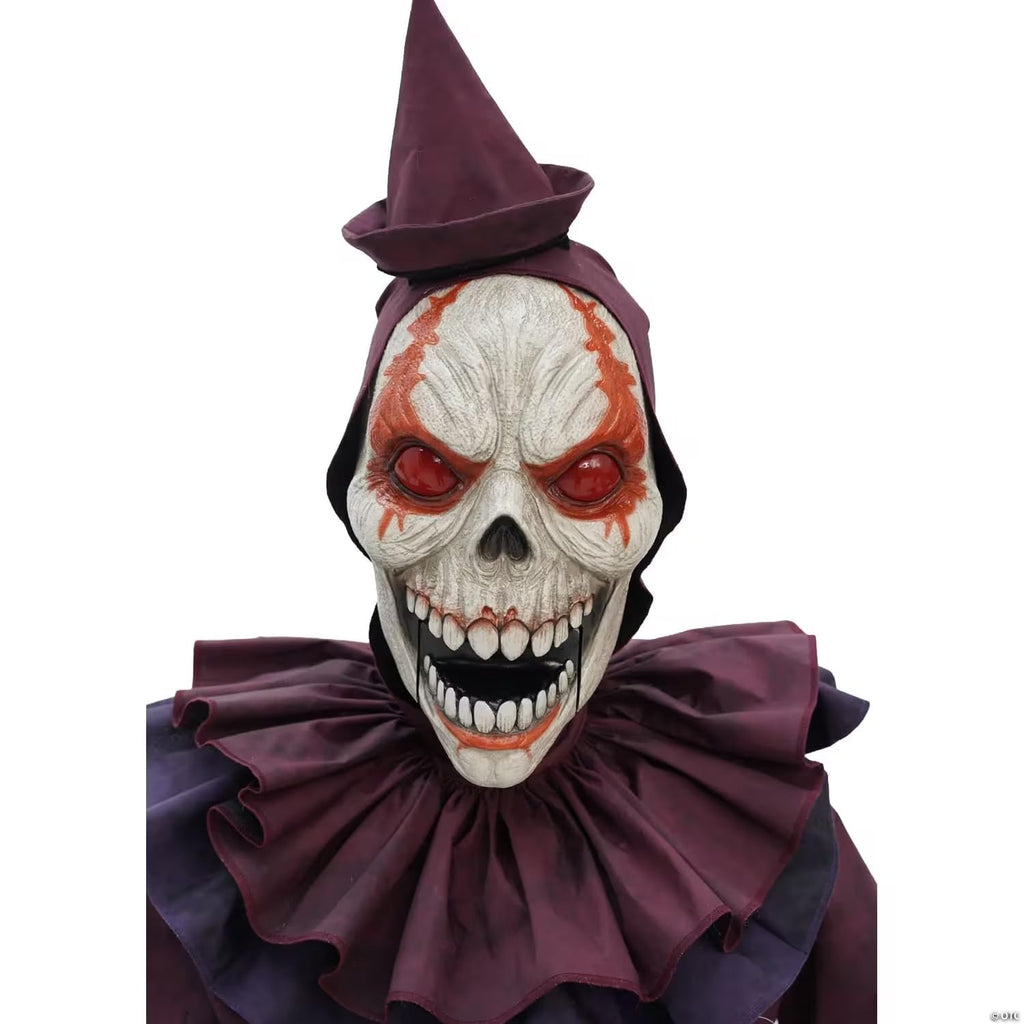 5 Ft. Skeleton Clown Halloween Decoration H535004