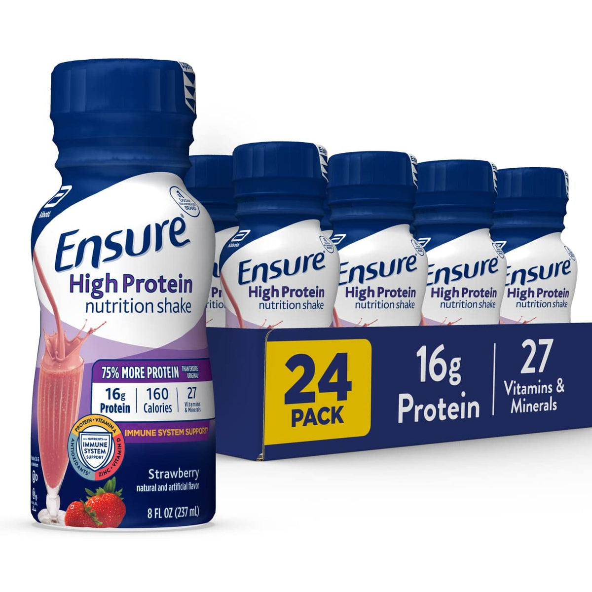 High Protein Nutrition Shakes 24 Pack and 12 Pack N53268