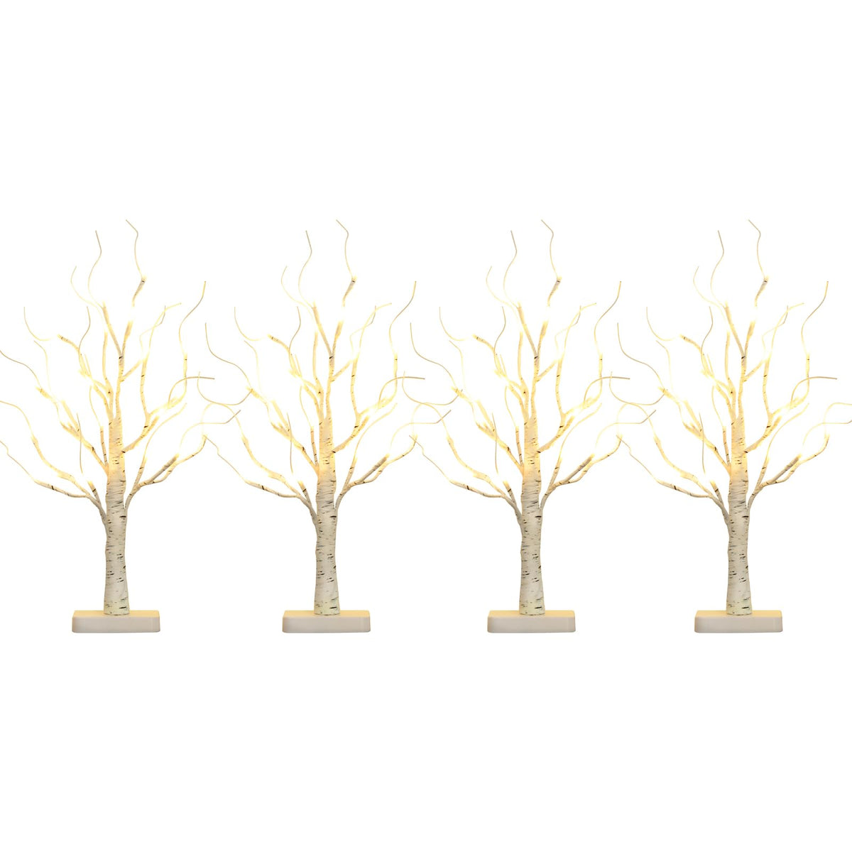 Lighted Birch Tree with LED Lights Q874434