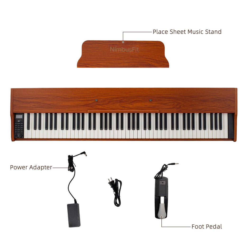 88 Keys Hammer Weighted Digital Piano X825147