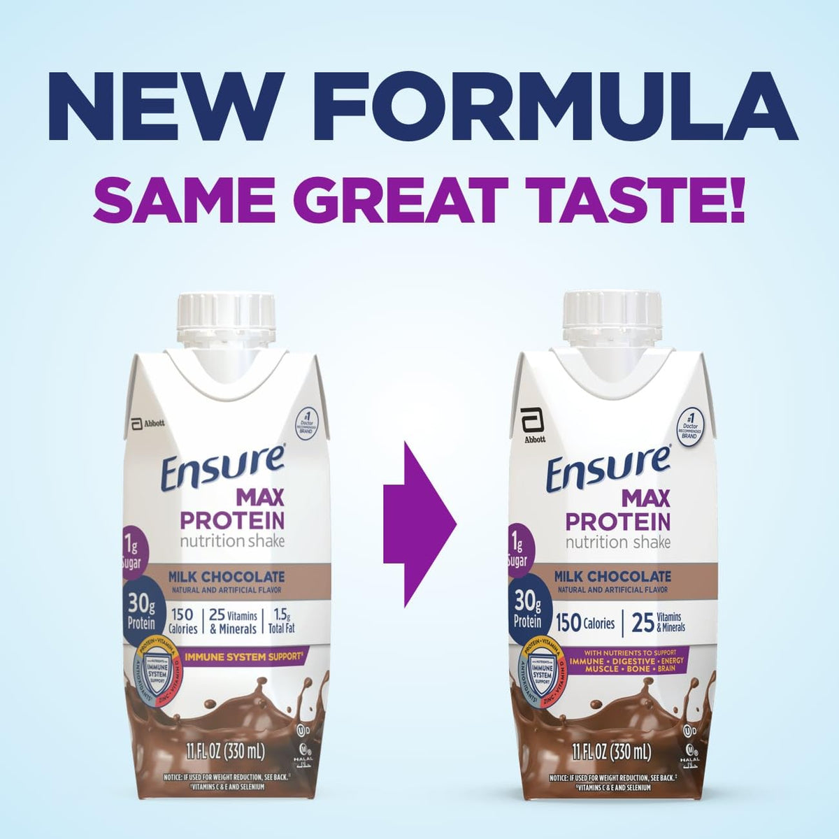 High Protein Nutrition Shakes 24 Pack and 12 Pack N53268