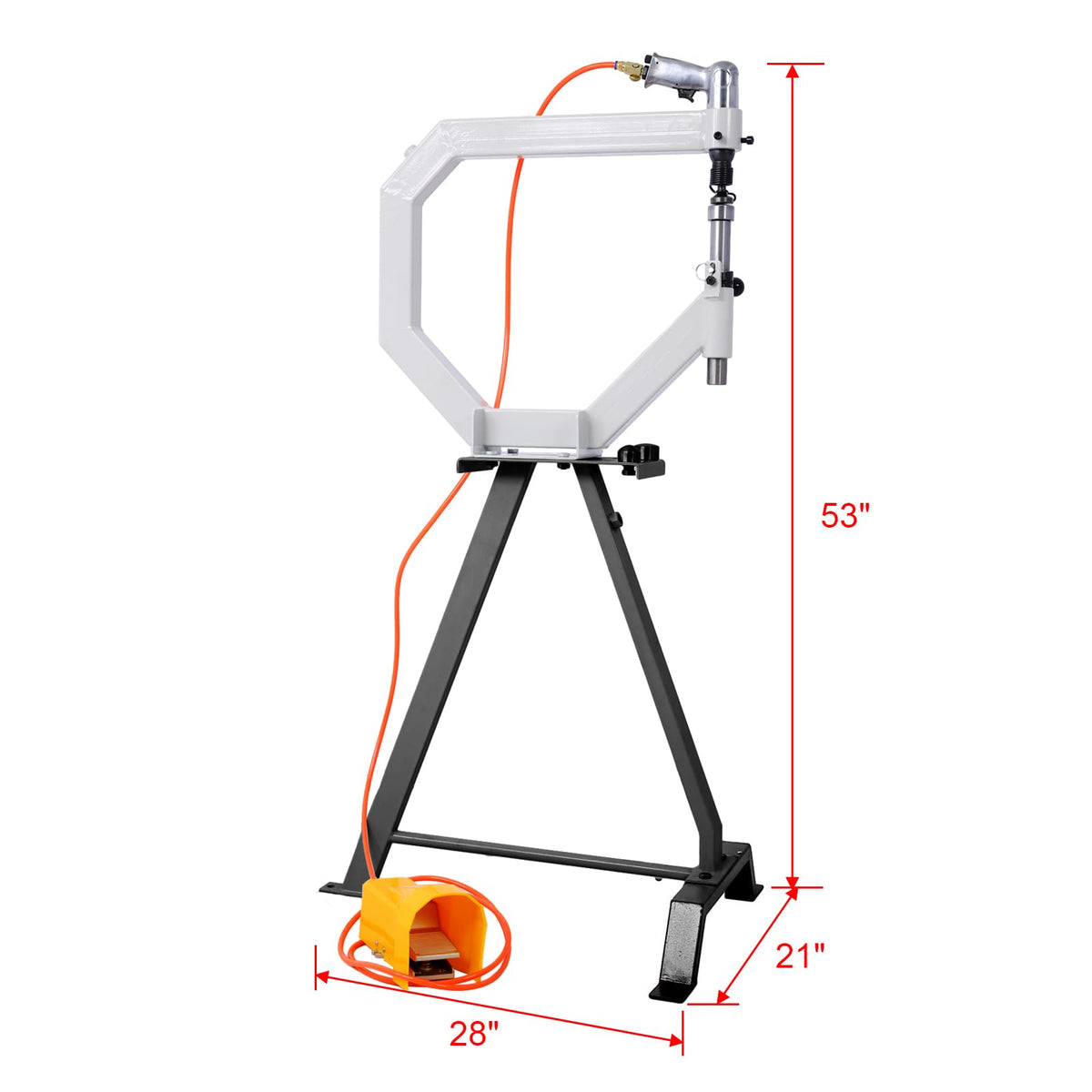 19.6 inches Pneumatic Planishing Hammer with Foot Pedal O907