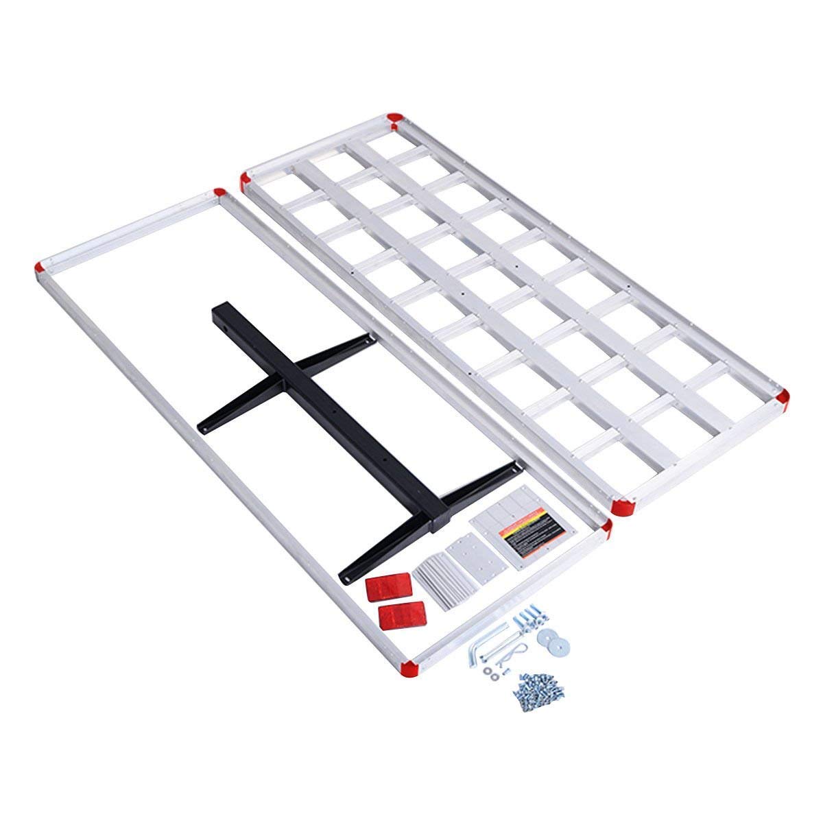 Aluminum Hitch Mount Cargo Carrier 60" x 22" 500LBS D4914
