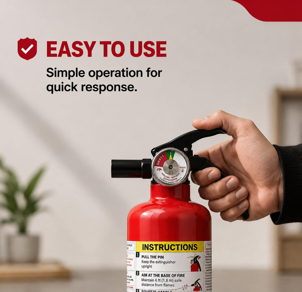 2.5 lb Dry Chemical ABC Fire Extinguisher Z628825