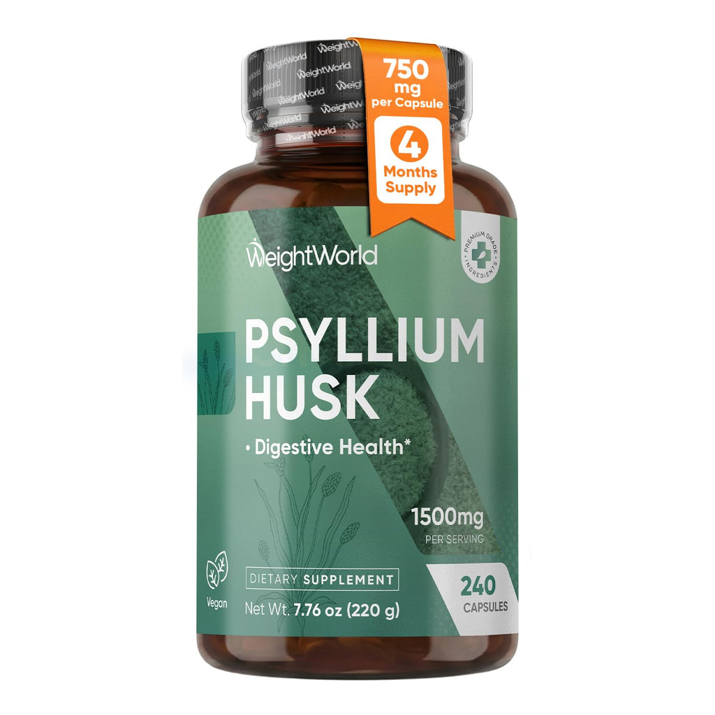Psyllium Husk Capsules 1500mg J800814