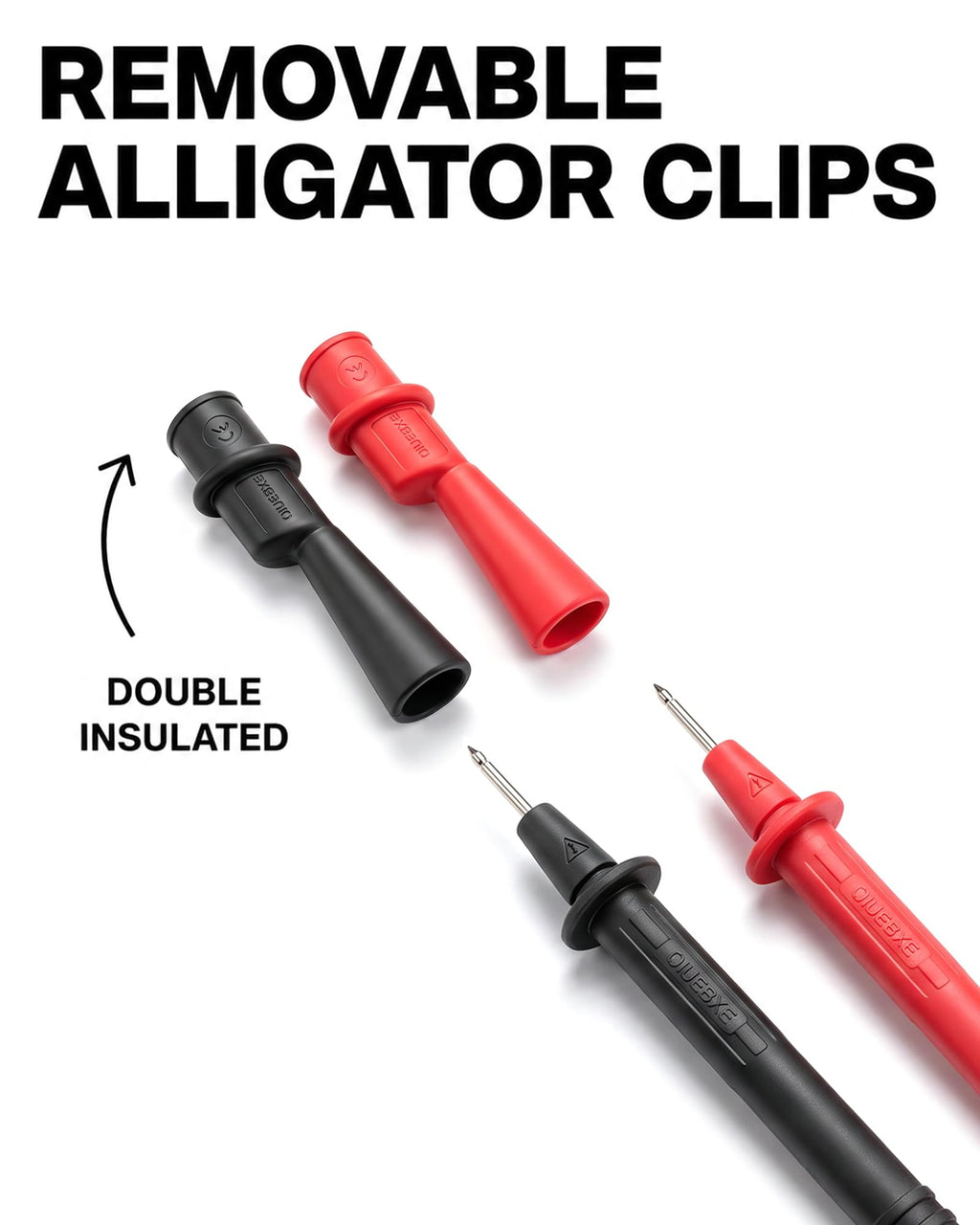 96-Inch Long Silicone Test Leads Kit Z289