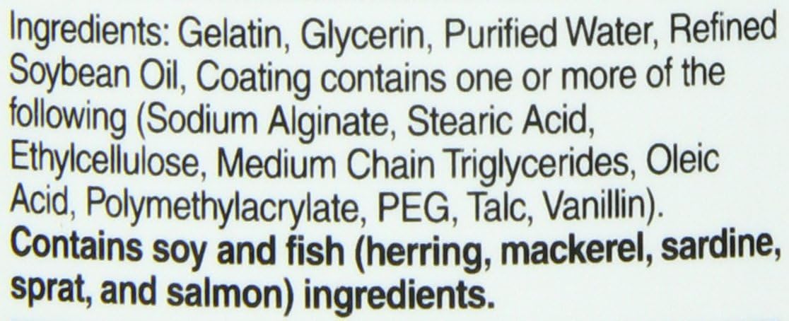 Fish Oil 1000 Mg Enteric Coated Softgels Q1033