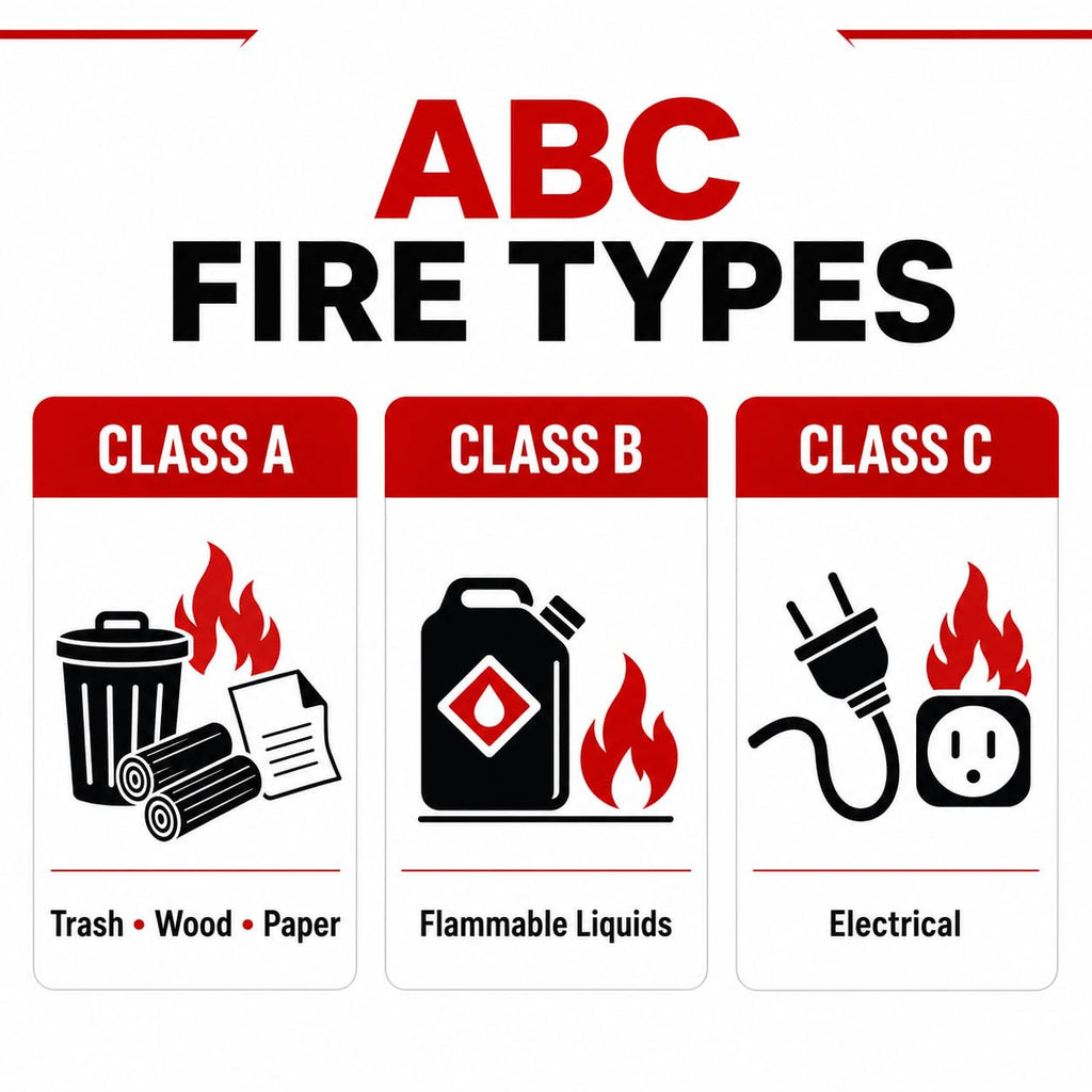 2.5 lb Dry Chemical ABC Fire Extinguisher Z628825