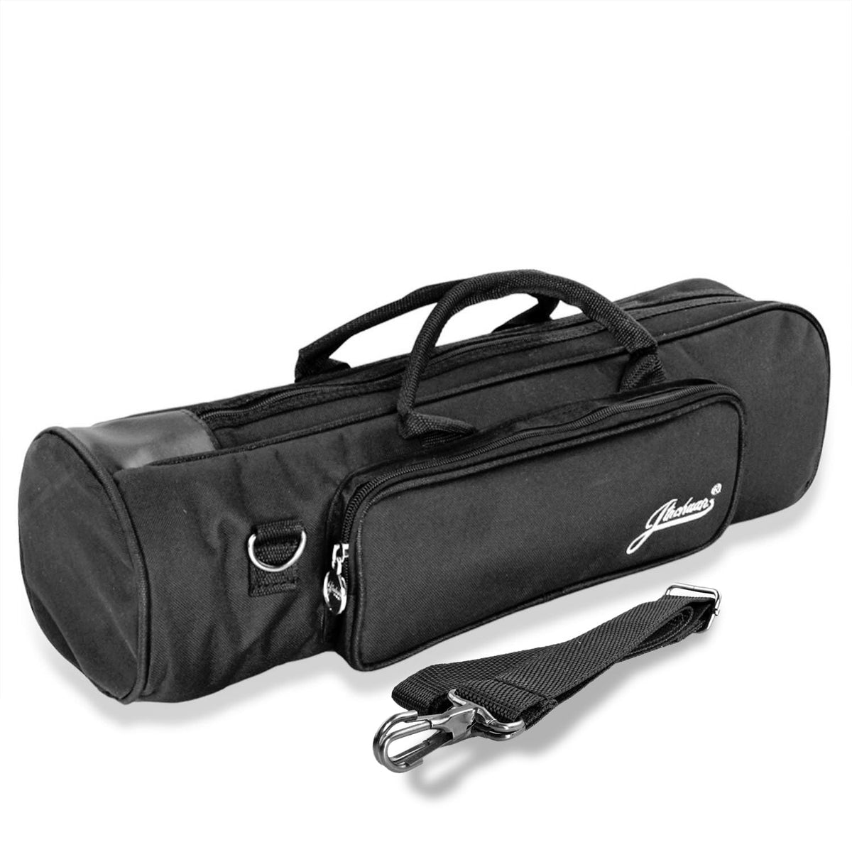 Cotton Padded Black Trumpet Bag with Adjustable Shoulder Strap E50566