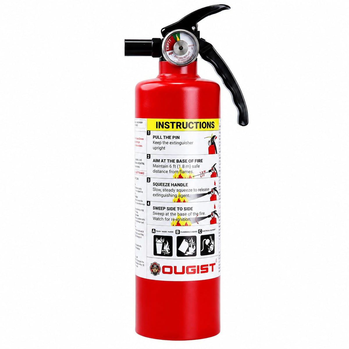 2.5 lb Dry Chemical ABC Fire Extinguisher Z628825