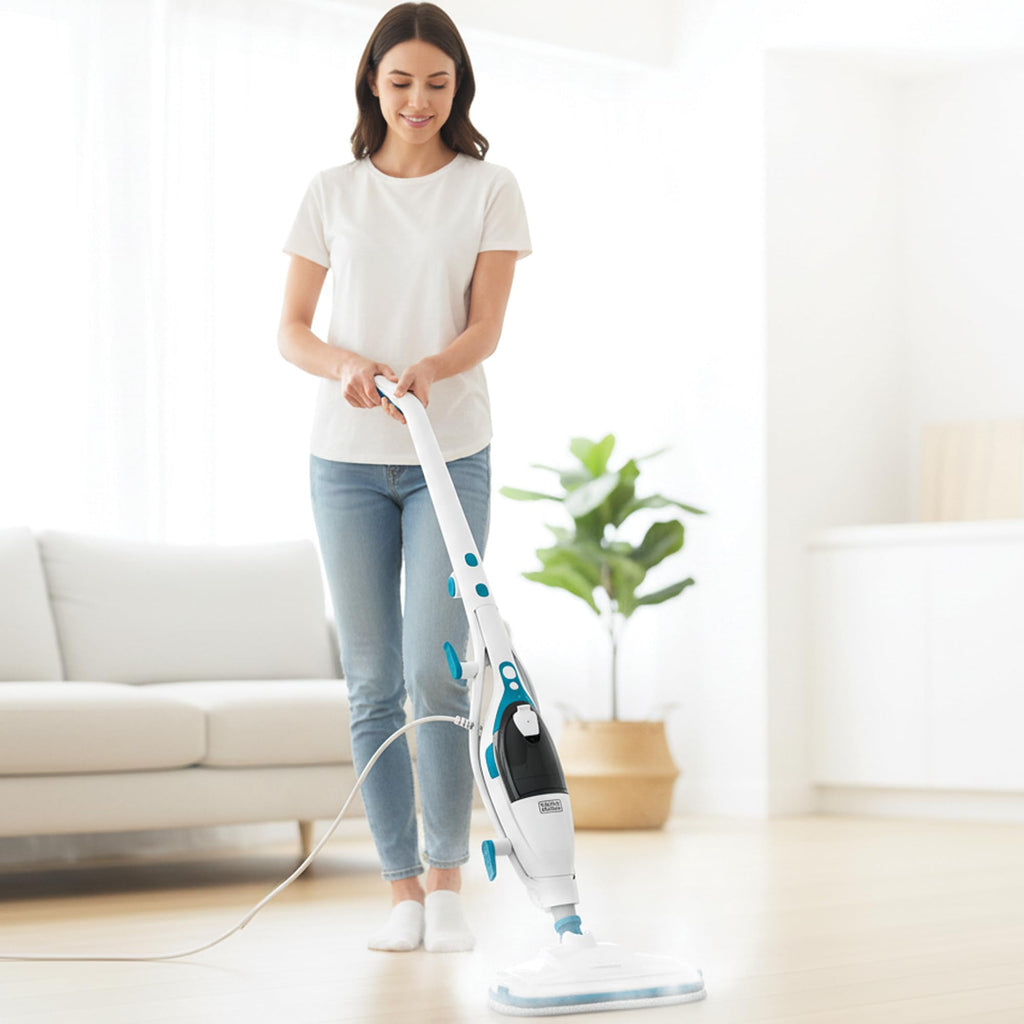 2-in-1 Steam Mop and Handheld Steam Cleaner Q2844