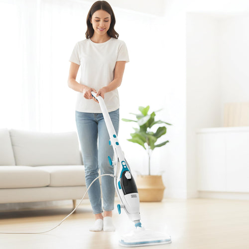 2-in-1 Steam Mop and Handheld Steam Cleaner Q2844