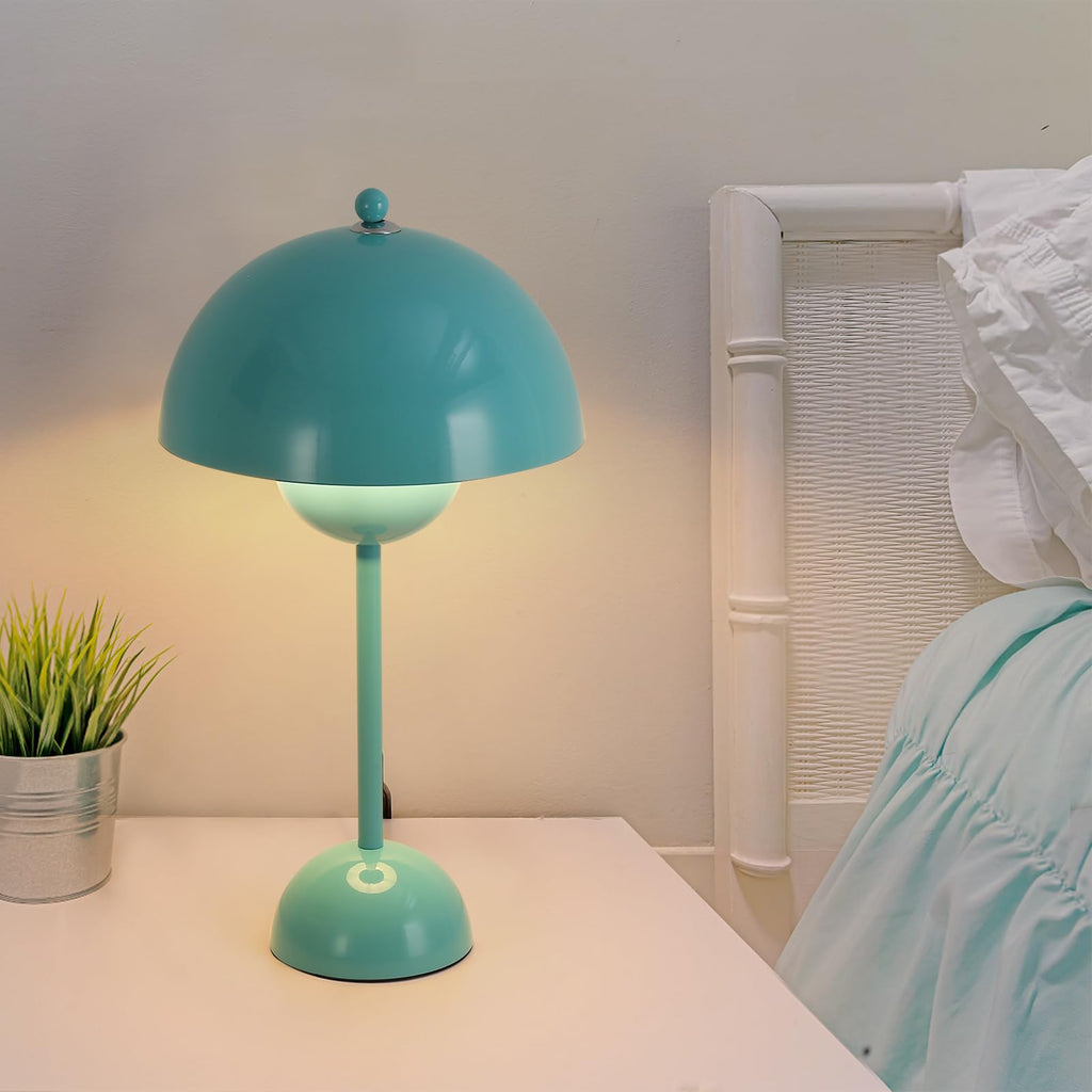 Mid-Century Modern Table Lamp Turquoise T31259