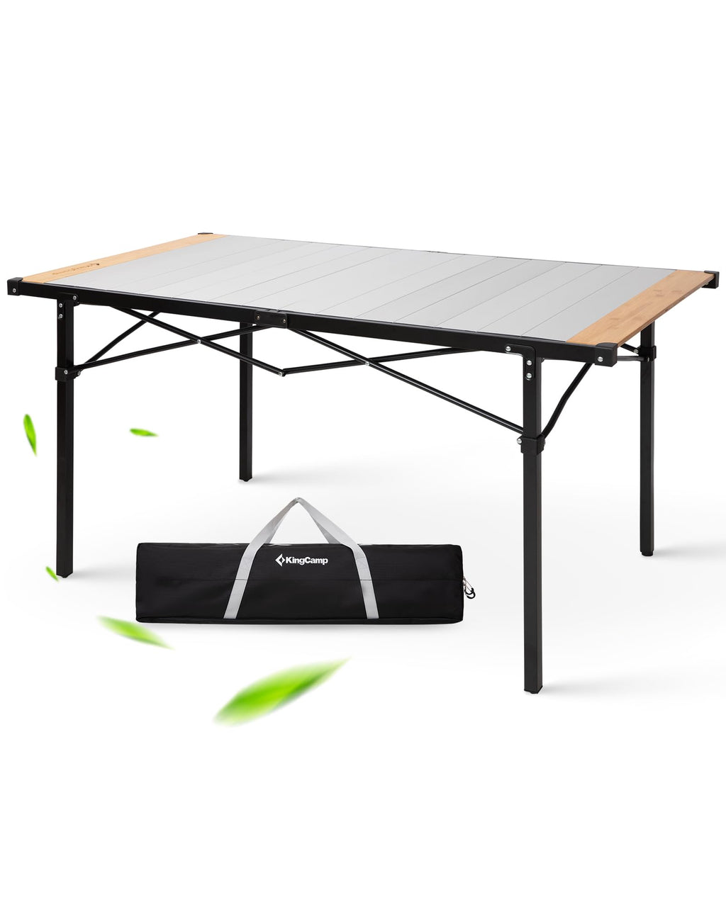 Bamboo Aluminum Camping Table H80365