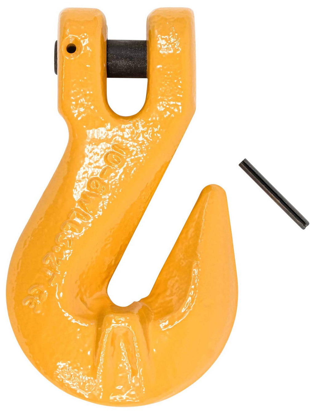 3/8" Grade 80 Clevis Grab Hooks with Pins 4 Pack W467617