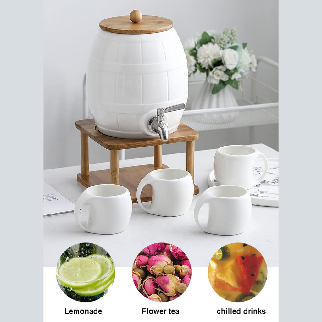 Ceramic Water Dispenser with Stainless Steel Spigot W935136