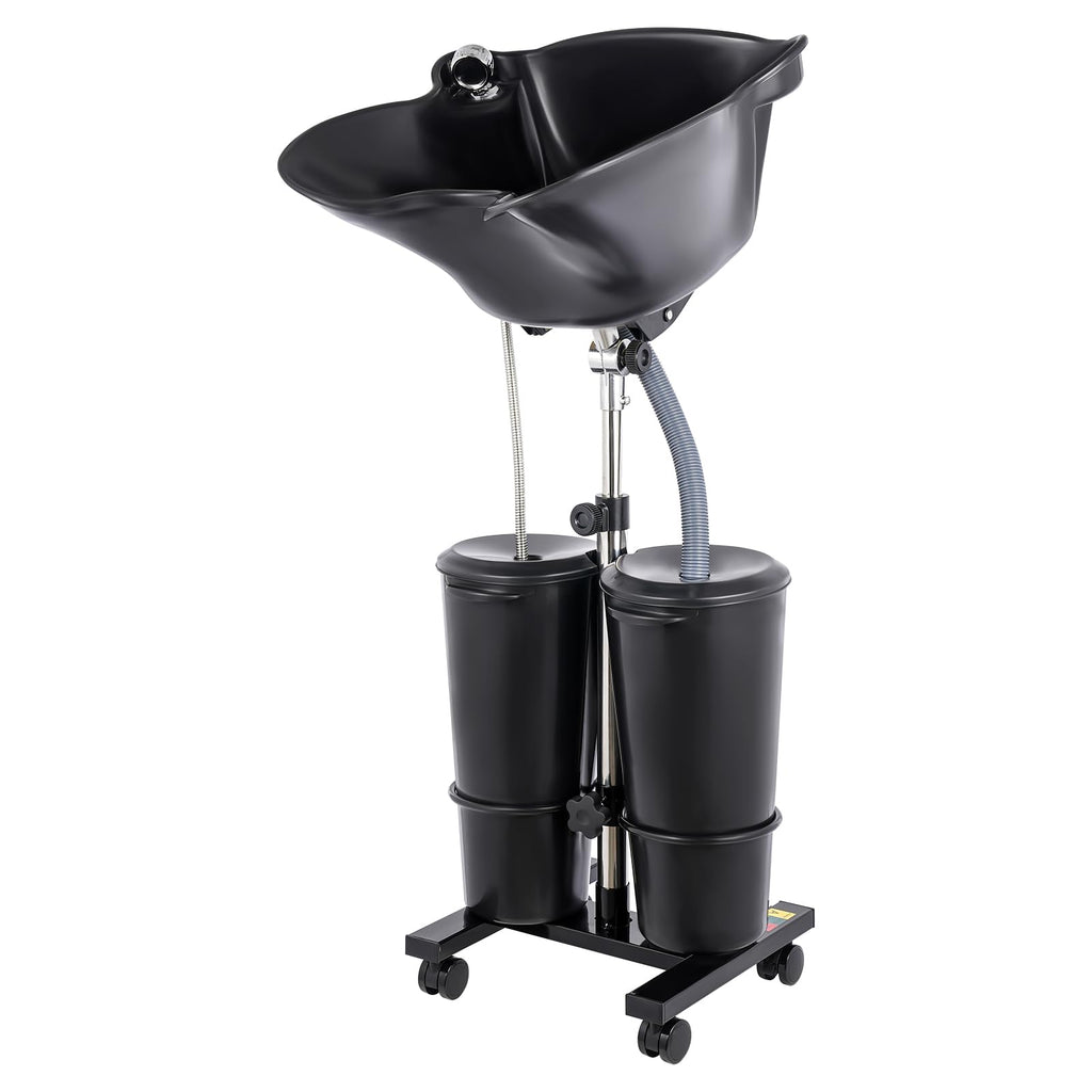 Portable Height Adjustable Shampoo Bowl with Electric Pump A908357