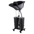 Portable Height Adjustable Shampoo Bowl with Electric Pump A908357