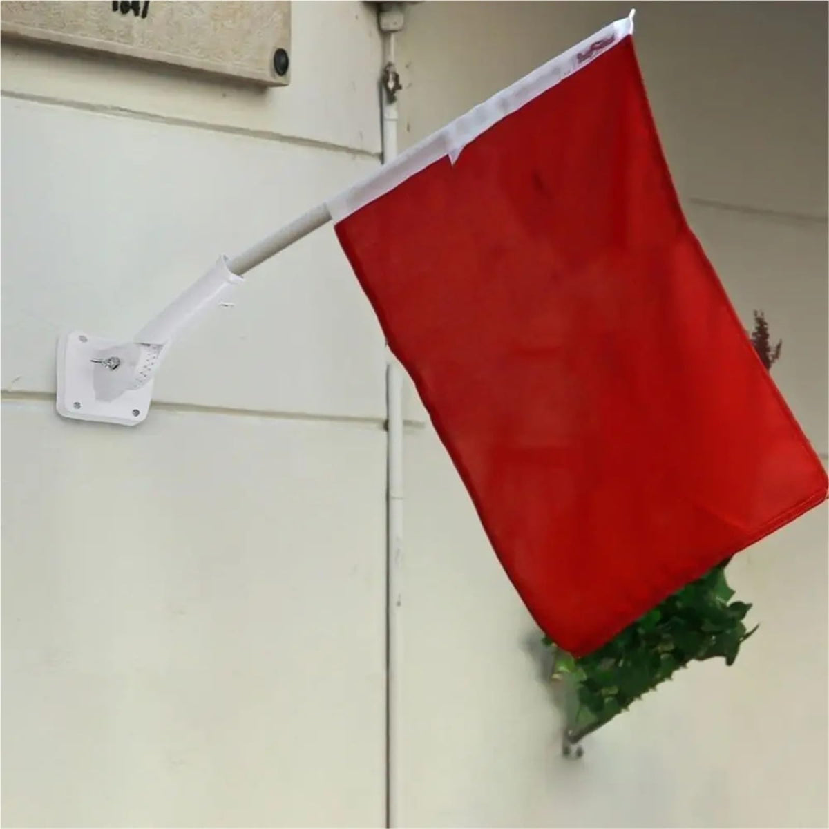 2 PCS Aluminum Adjustable Flag Pole D164