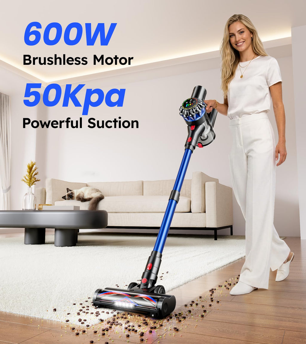 600W 50Kpa 65Mins Cordless Stick Vacuum Cleaner K899303