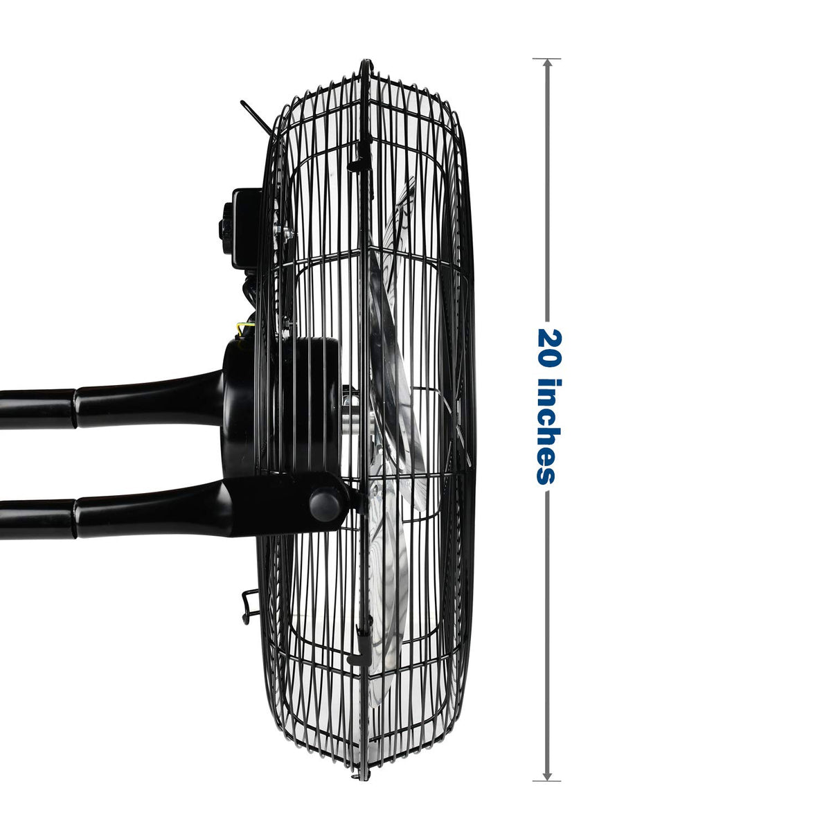 20 Inch 3-Speed High Velocity Metal Industrial Floor Fan I8624