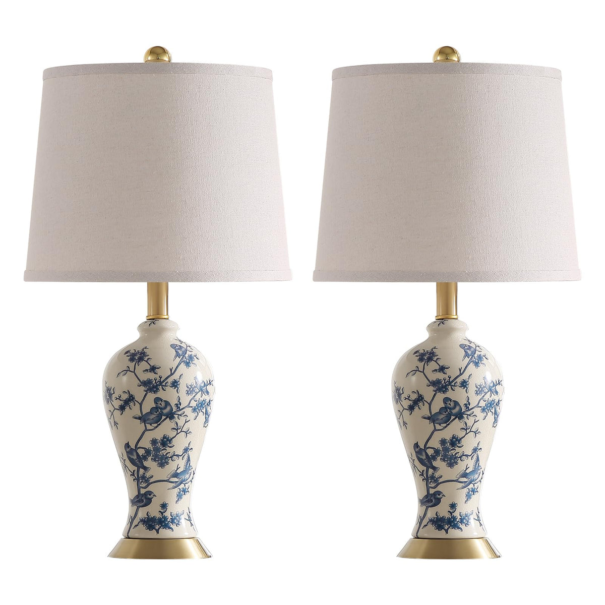 24" Ceramic Table Lamps Set of 2 J45316