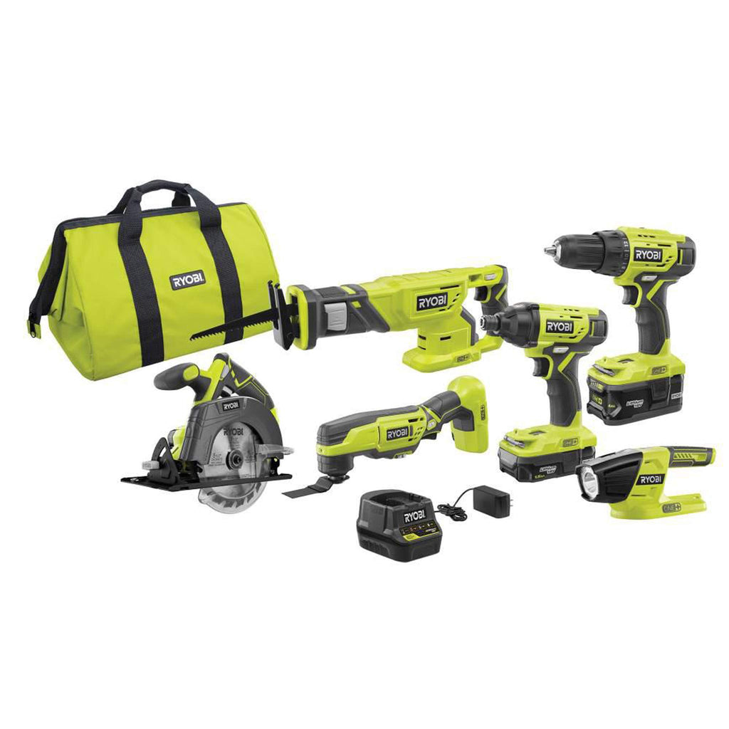 18V Lithium Ion 6 Tool Combo Kit M550