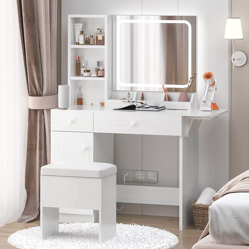 Vanity Desk with Charging Station G24620