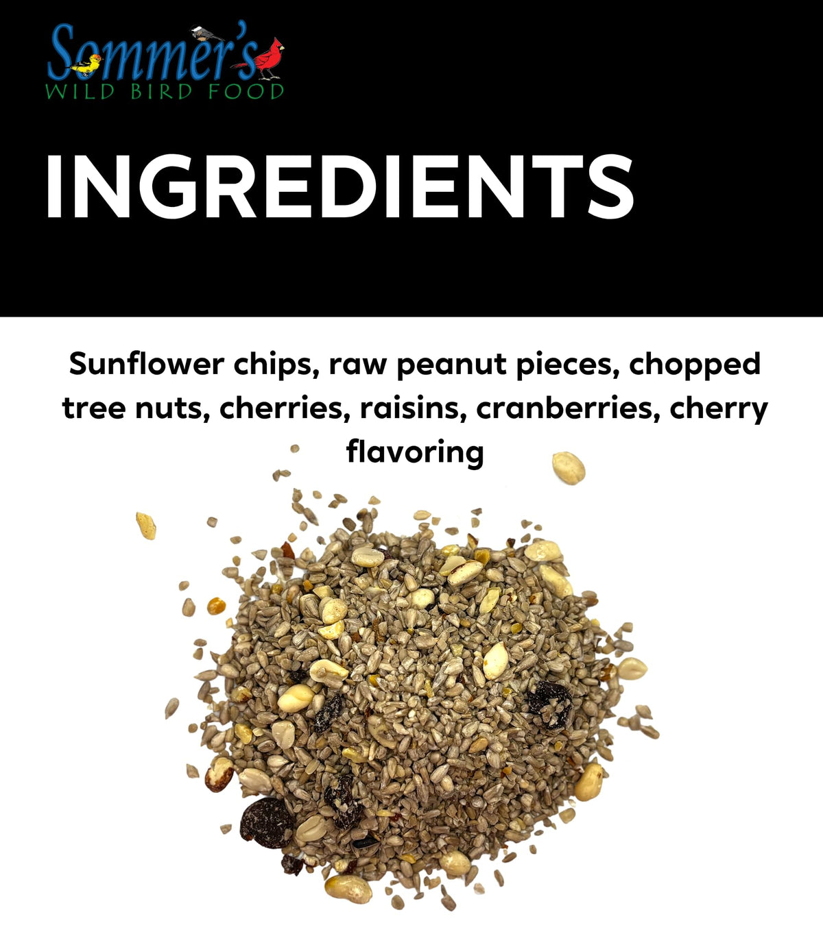 Fruit & Nut Bird Seed 20 lb N4094