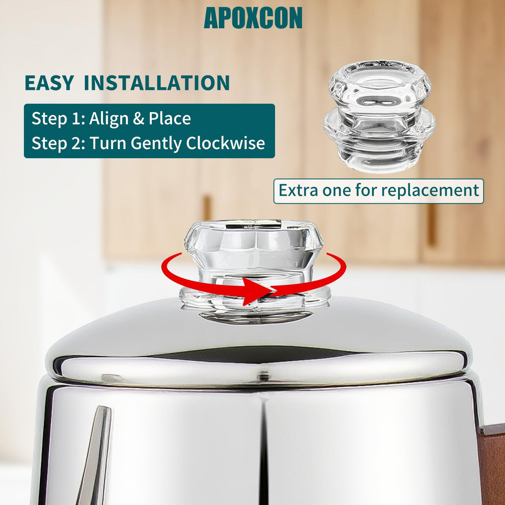 Electric Stainless Steel Coffee Percolator 8 Cup S452349