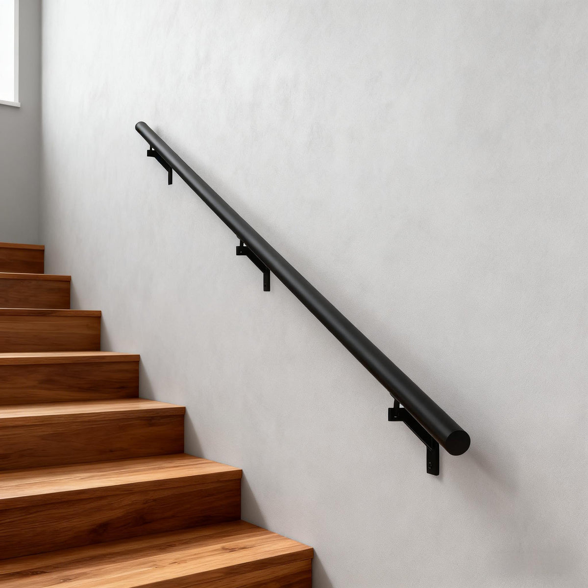 5 FT Aluminum Handrail Kit with Stainless Steel Brackets Z5389