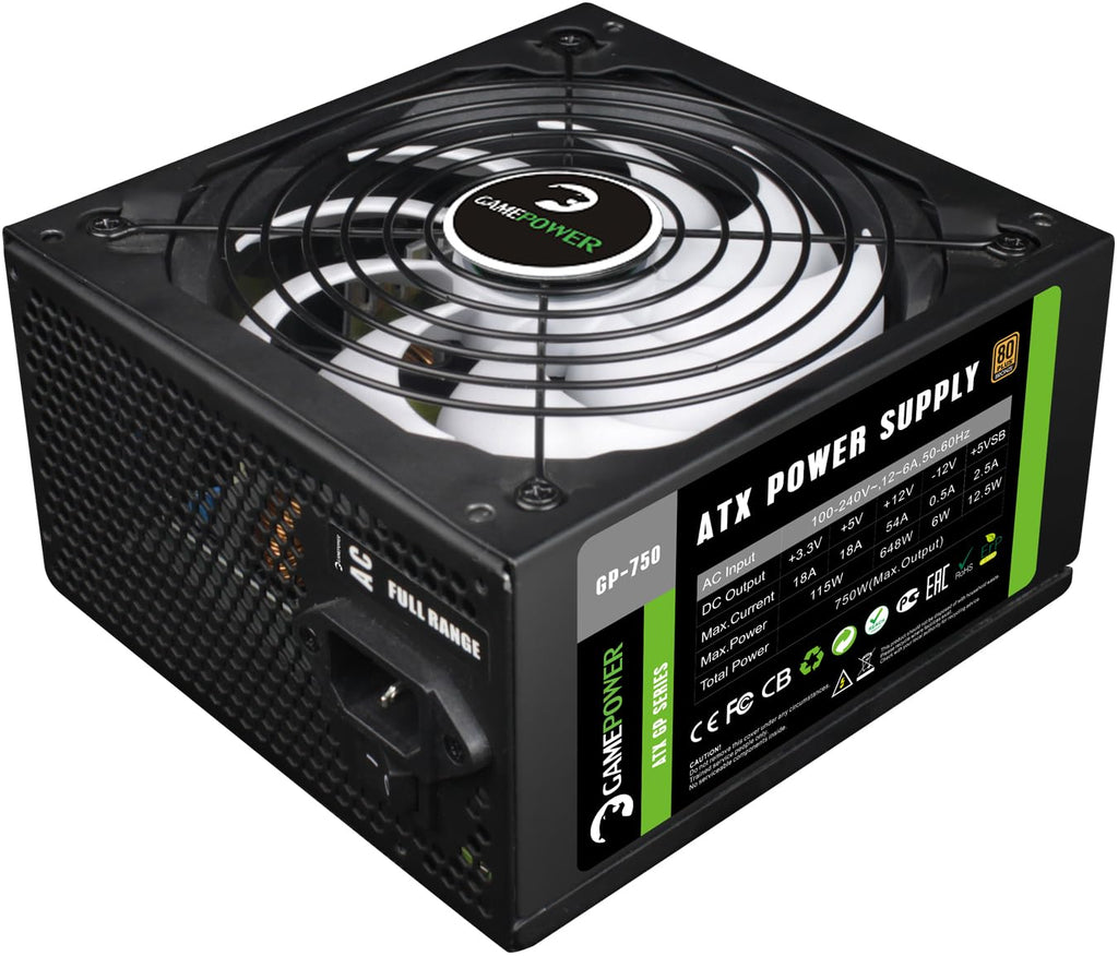 750W 80 Plus Bronze ATX Power Supply M4347