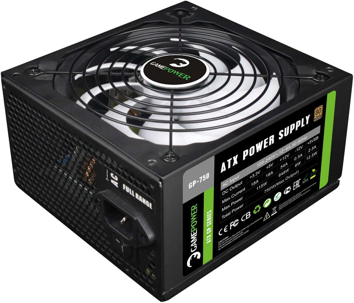 750W 80 Plus Bronze ATX Power Supply M4347