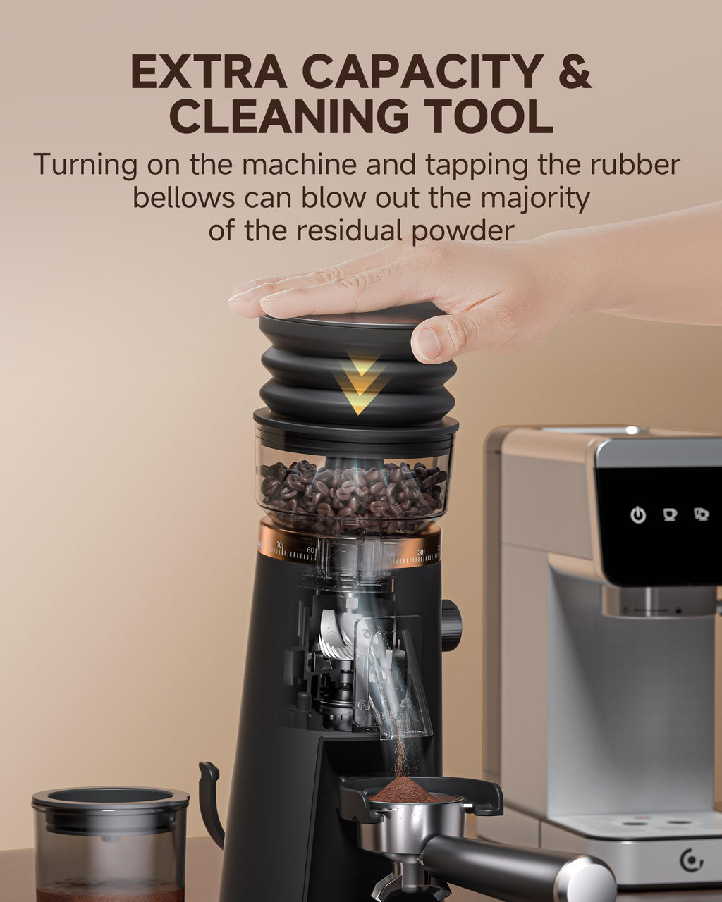 Single Dose Coffee Grinder 40mm Burr E6686