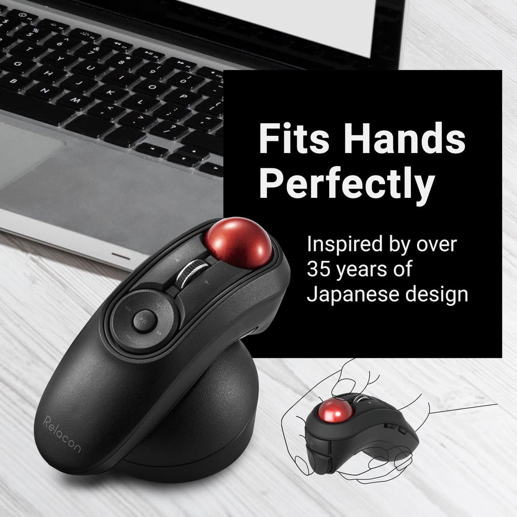 Wireless Handheld Trackball Mouse I82435