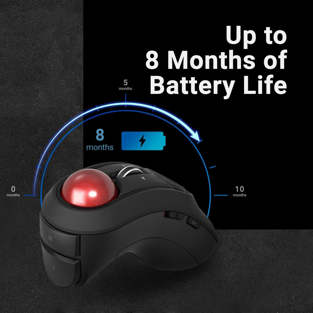 Wireless Handheld Trackball Mouse I82435