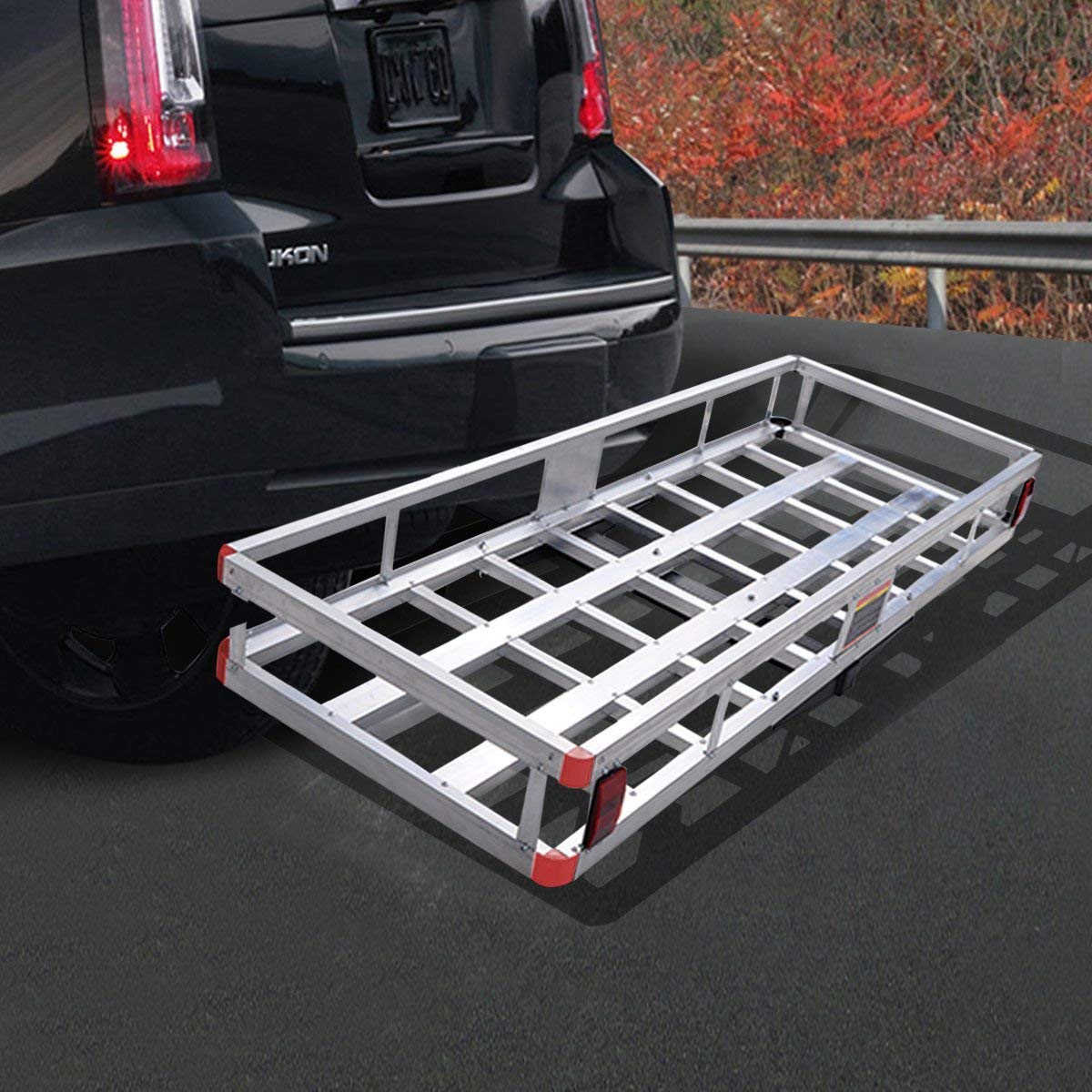 Aluminum Hitch Mount Cargo Carrier 60" x 22" 500LBS D4914