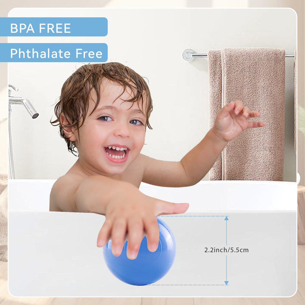 BPA Phthalate Free 2.15" Soft Plastic Play Balls B63288