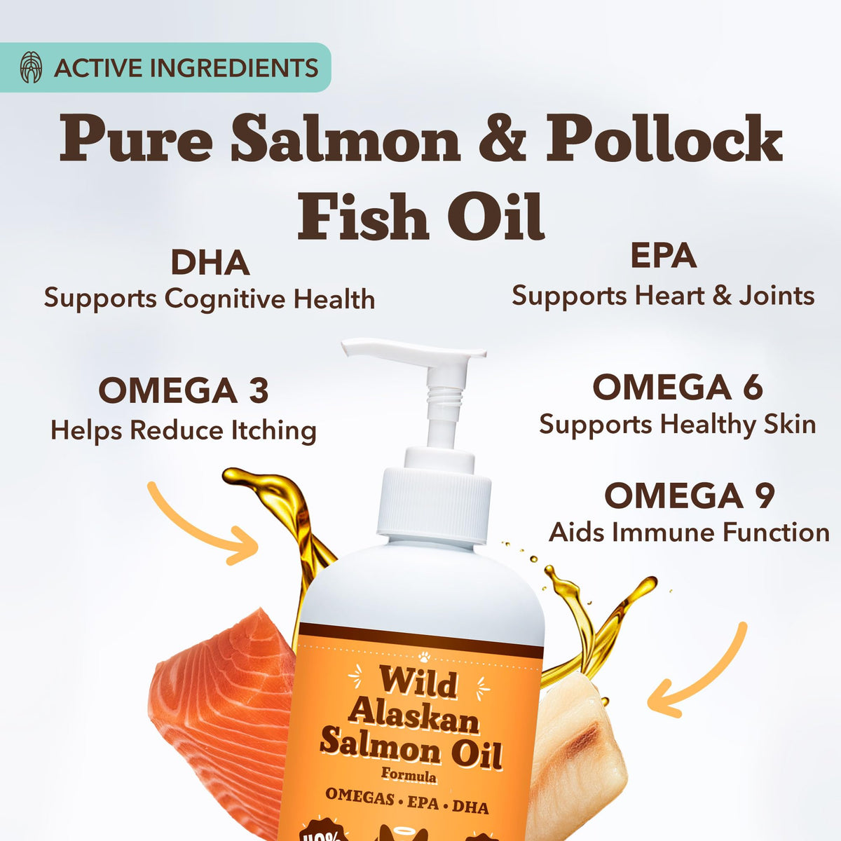 Salmon Oil for Dogs 32 oz L955489