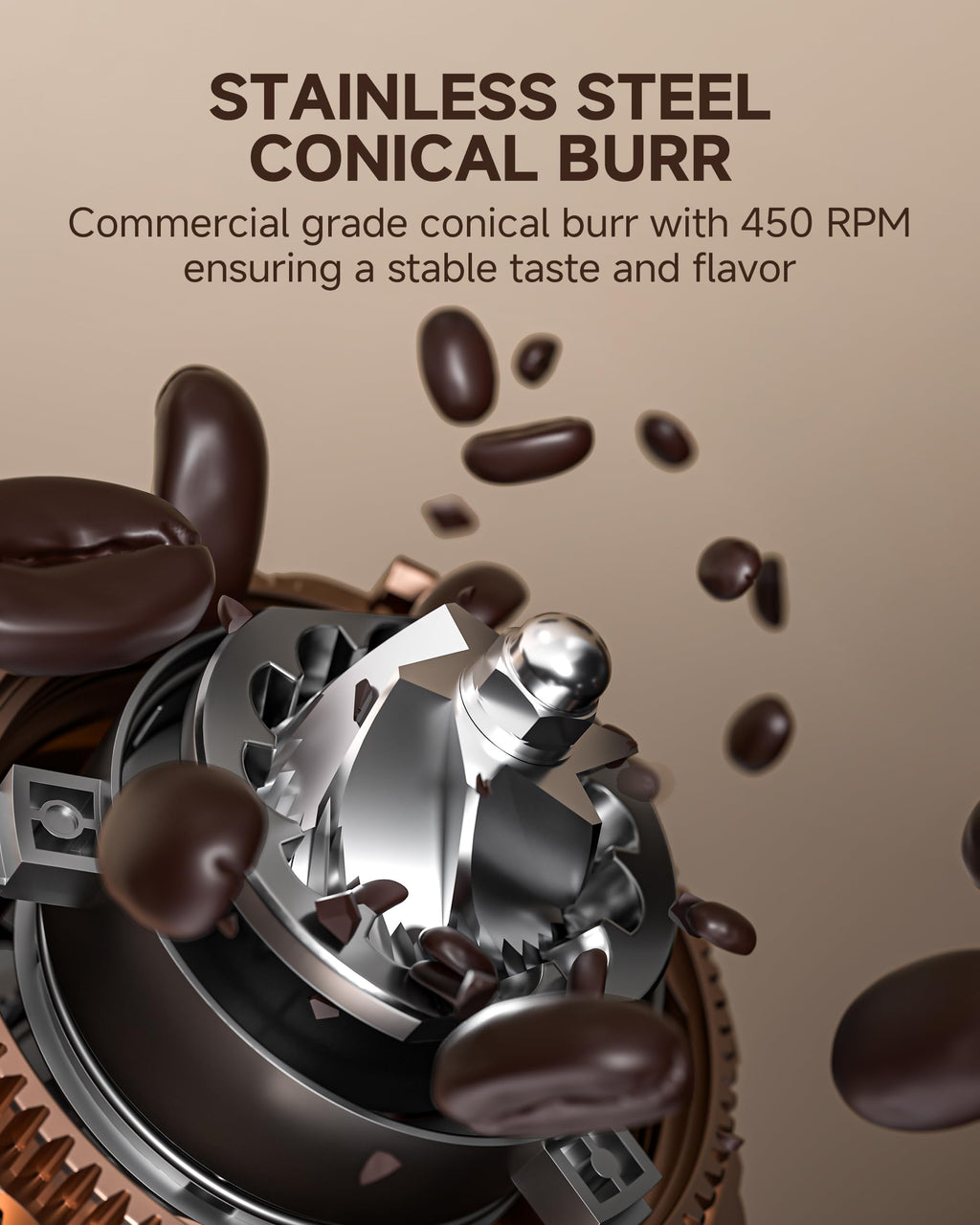 Single Dose Coffee Grinder 40mm Burr E6686