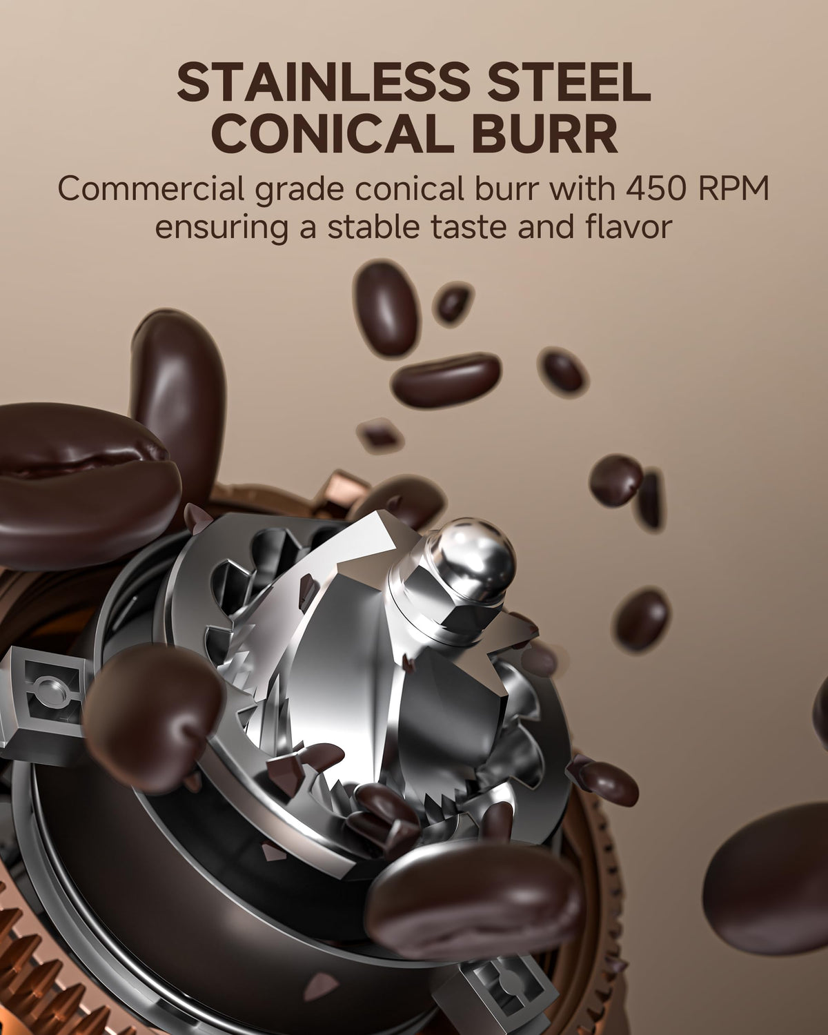 Single Dose Coffee Grinder 40mm Burr E6686